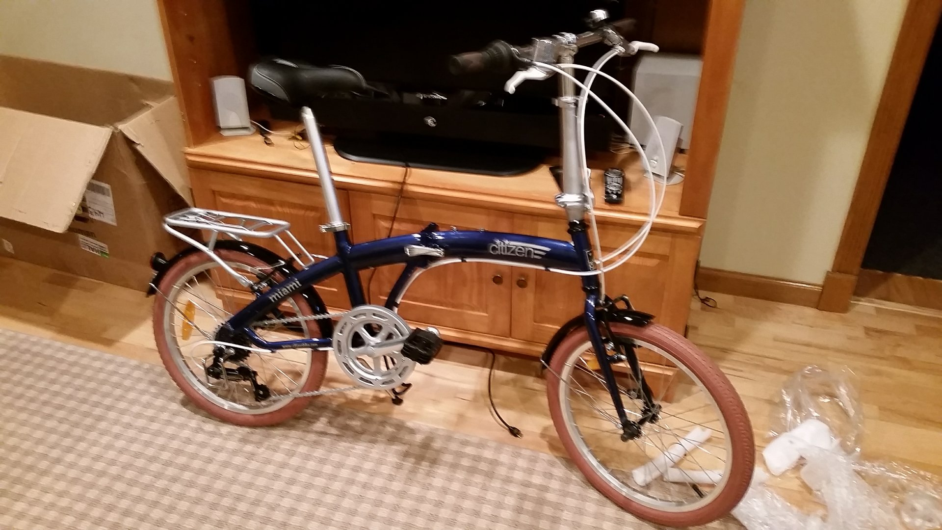 Citizen folding store bike review